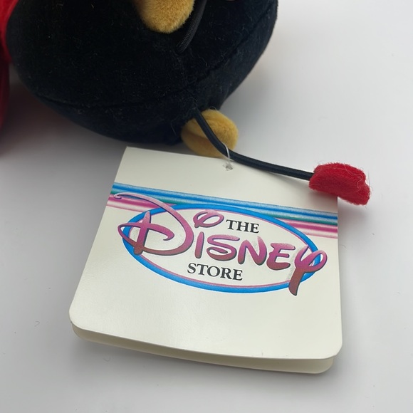 DISNEY WINNIE THE POOH VALENTINES NWT VTG 90s BEAN BAG PLUSH DISNEY EXCLUSIVE - Picture 4 of 8